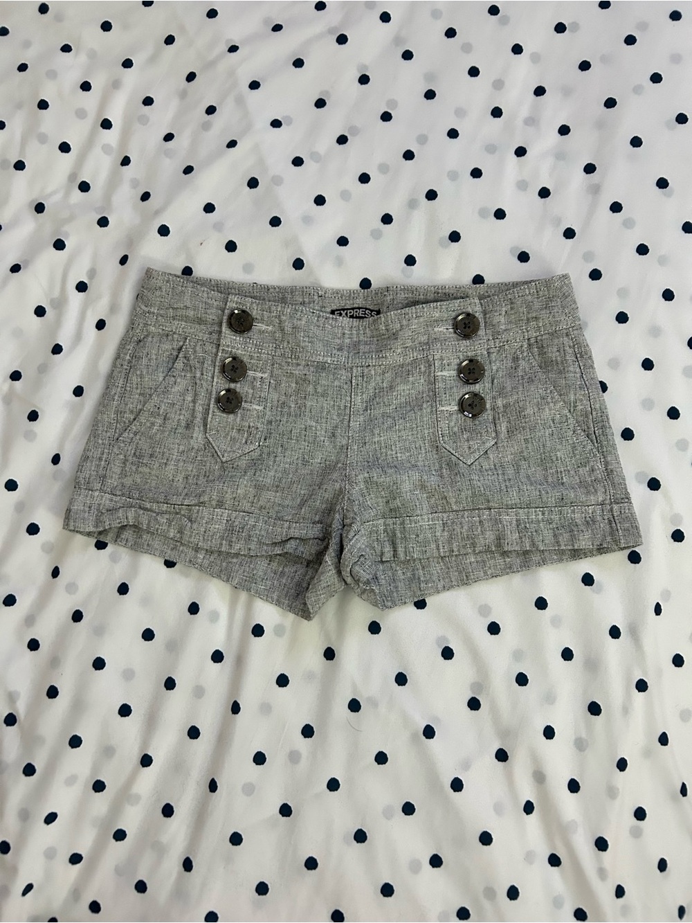 Y2K Express mini sailor shorts